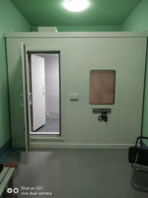 电磁屏蔽室6外尺寸3.5*2.5*2.46m